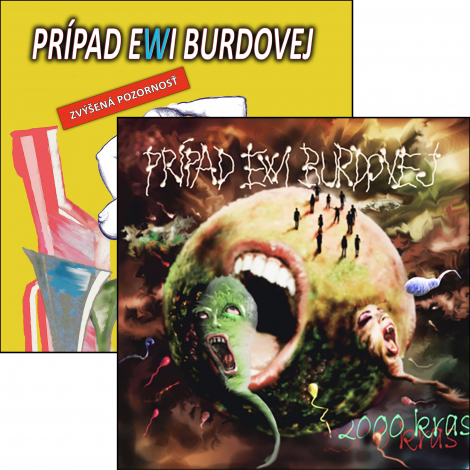 Prípad Ewi Burdovej - 2000 krás + Zvýšená pozornosť (Gatefold LP + LP)