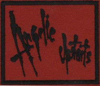 Angelic Upstarts - Čierne logo